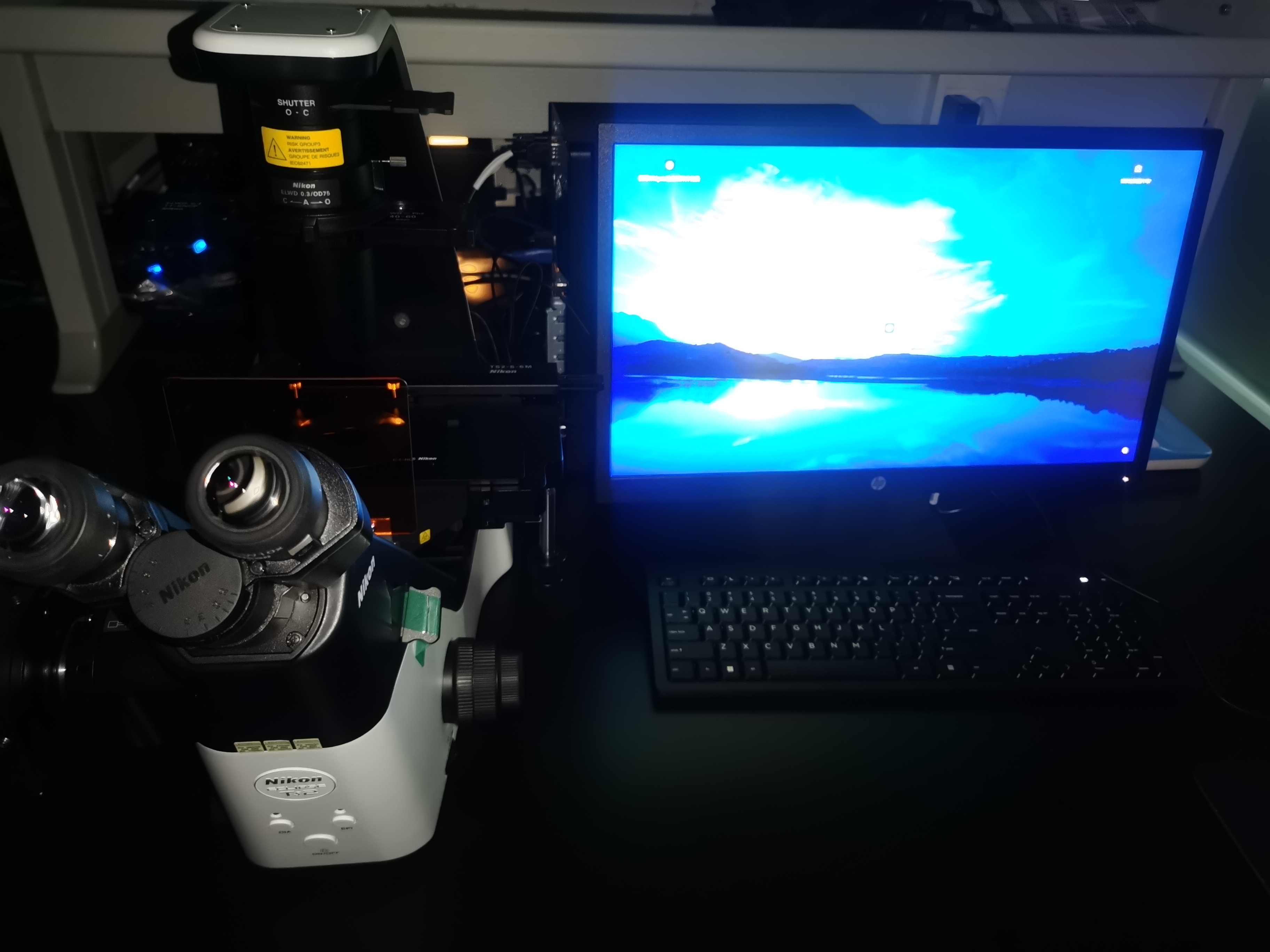 倒置荧光显微镜Nikon Ts2